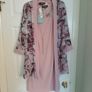 Pink cocktail dress